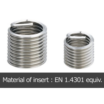 Insert material: 304 Stainless Steel