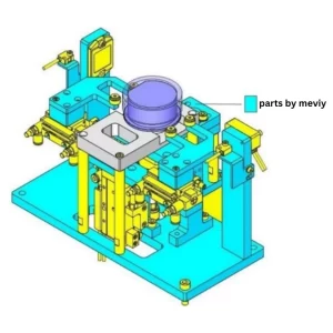 Example of parts from a mechanical device that can be sourced with meviy