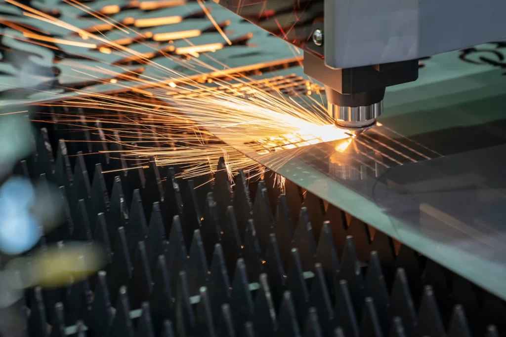 laser cutting is a precise process method to manufacture sheet metal parts