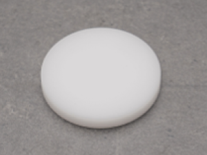 Turning part in POM (Acetal, ,standard, white)