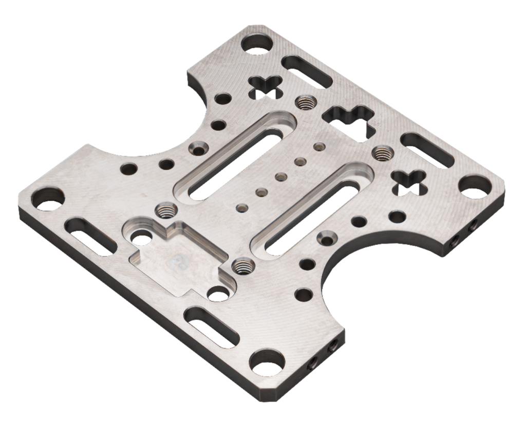 example of cnc milled parts in aluminium by meviy