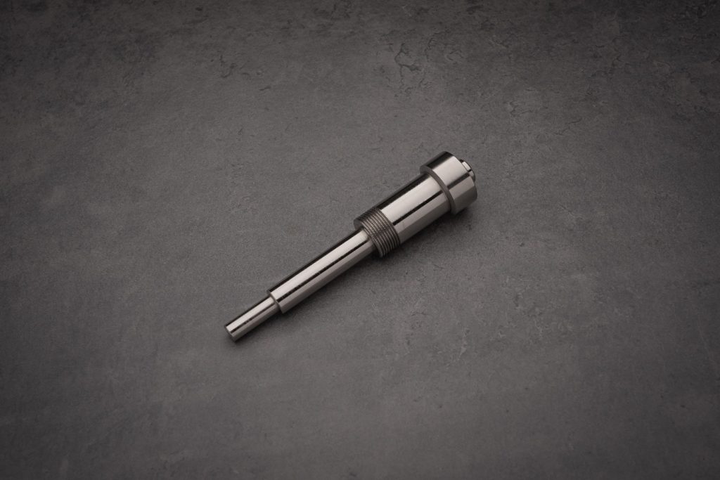 example of a CNC turned prototype in stainless steel
