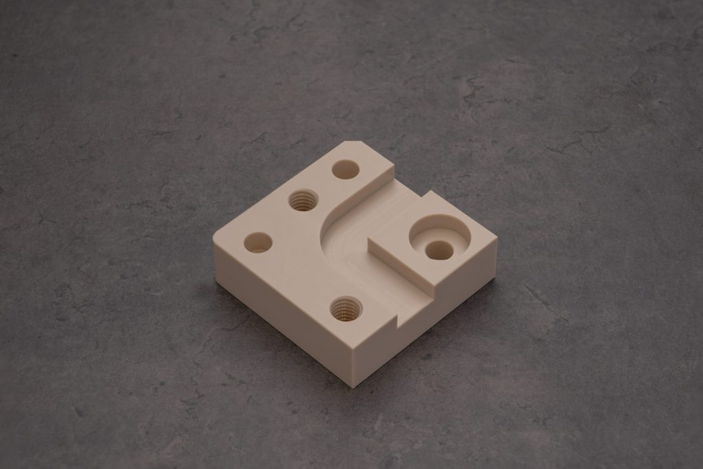 example of cnc milled part in PPS resin