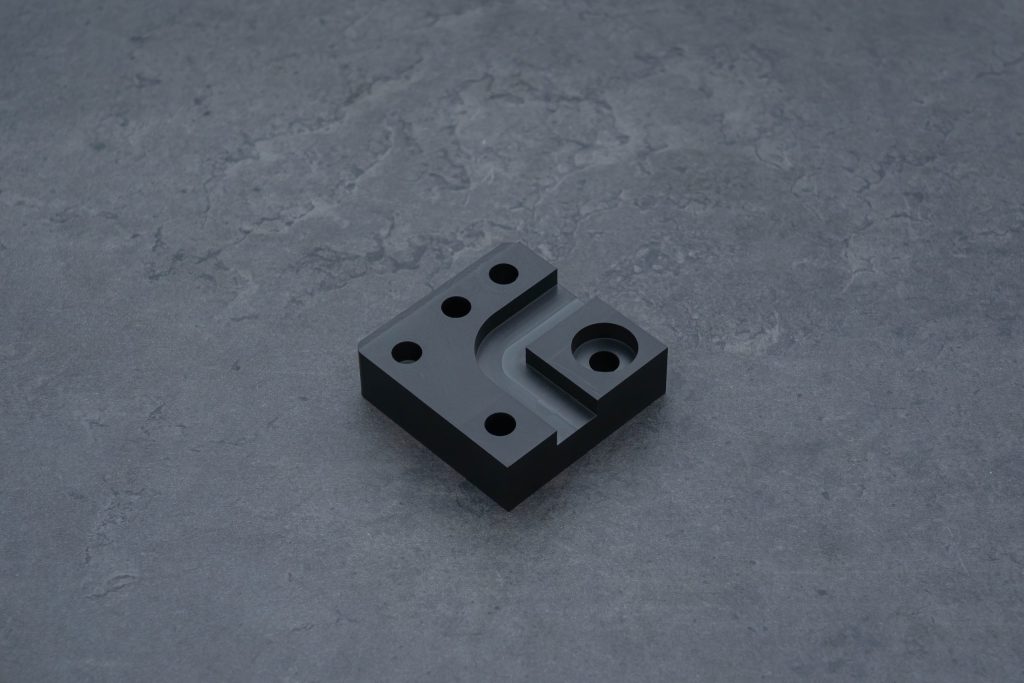 example of an antistatic mc nylon milled part by meviy