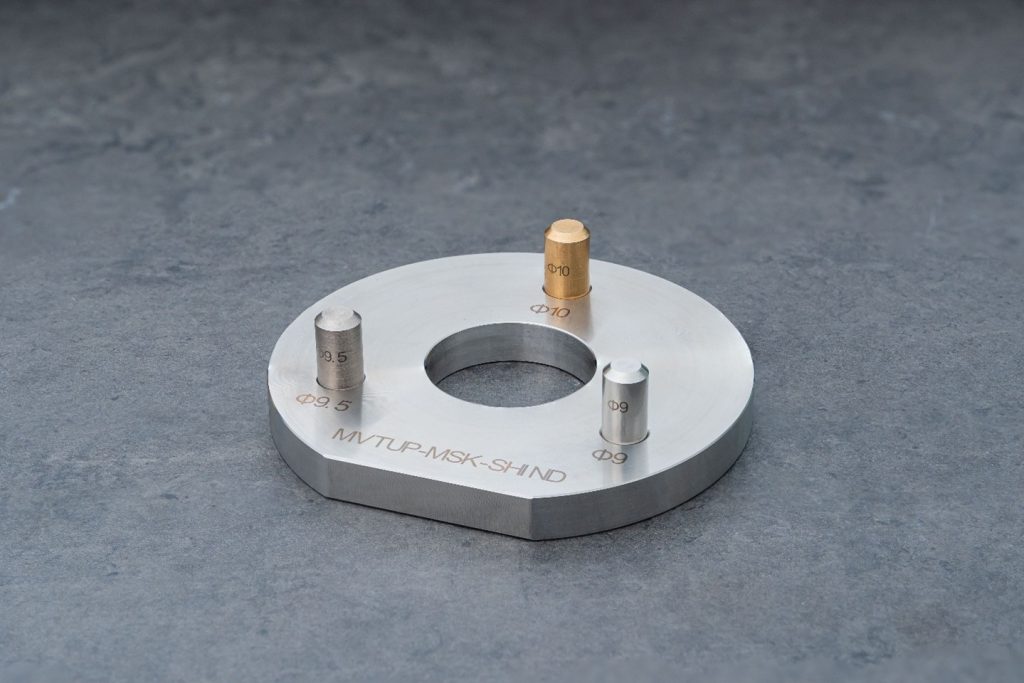 example of cnc turned parts engraved with meviy