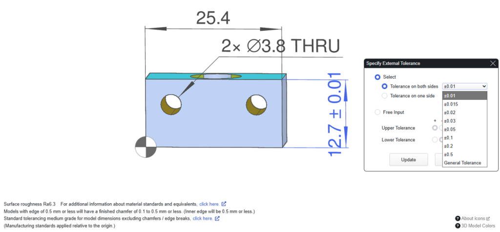 meviy expands its external dimensions and hole-to-hole dimensions capabilities